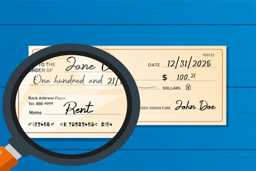 How to Fill Out a Business Check