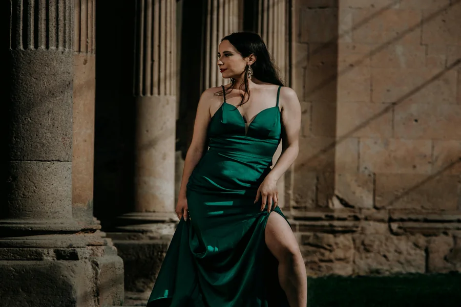 Emerald Green Formal Dress with Sleeves Style Guide