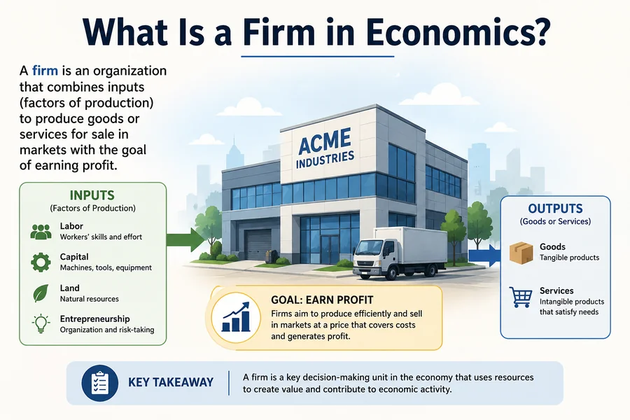 What Is a Firm in Economics